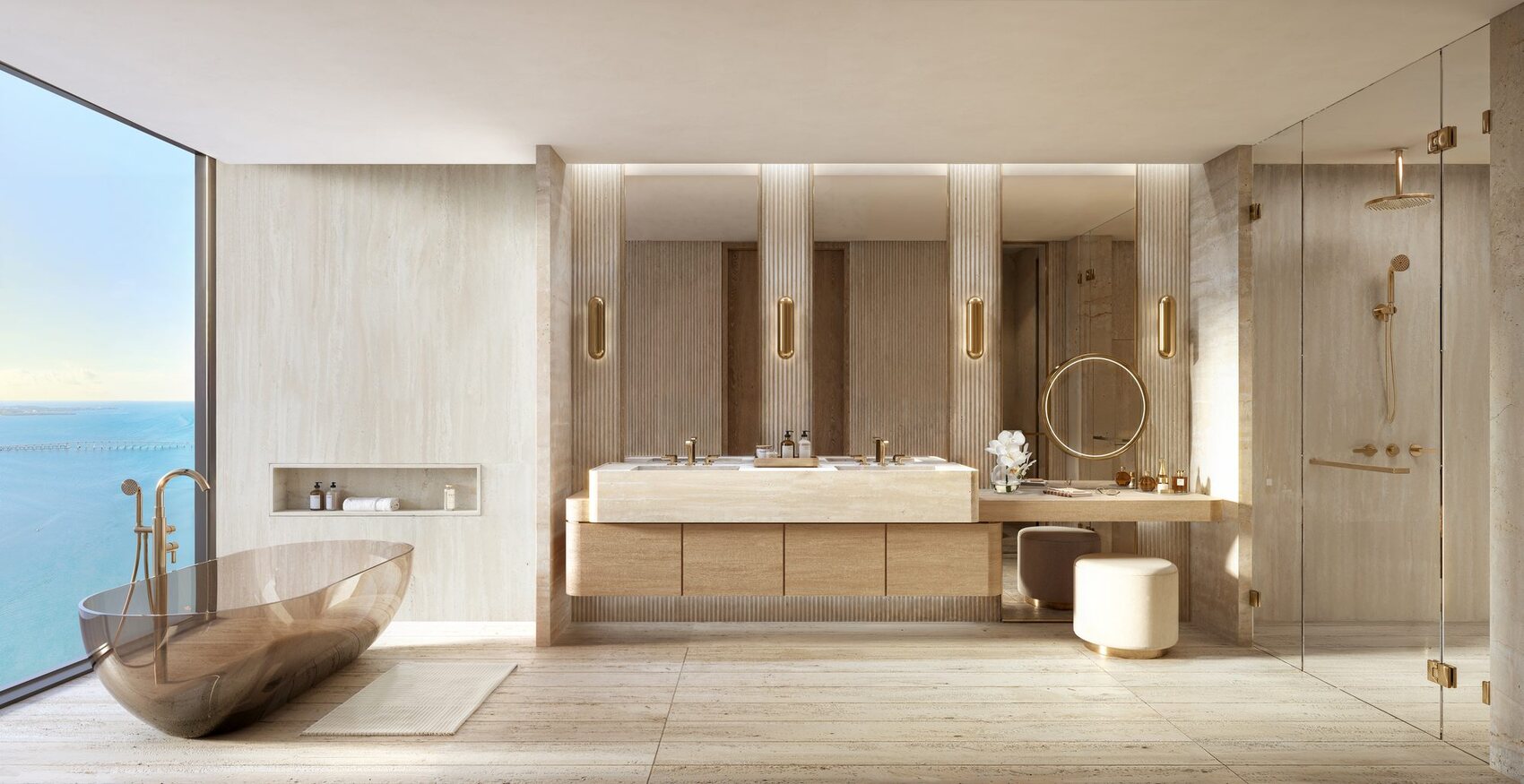 Spa-inspired bath